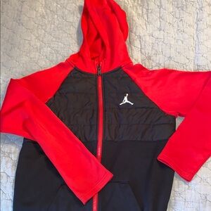 Jordan Red and Black Kids Jacket